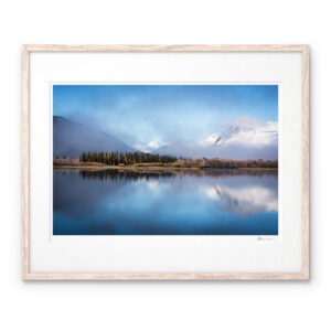 Clearing Pärlälven Art Print by Magnus Lindbom