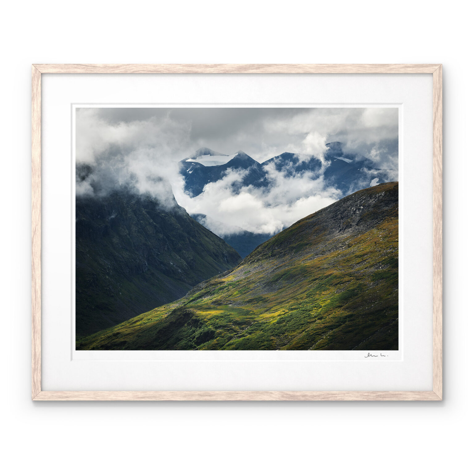 After The Rain Sarek National Park Art Print by Magnus Lindbom