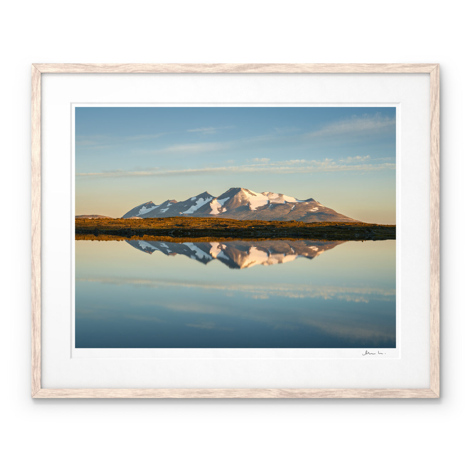 Akka Mountain Sarek National Park Art Print by Magnus Lindbom