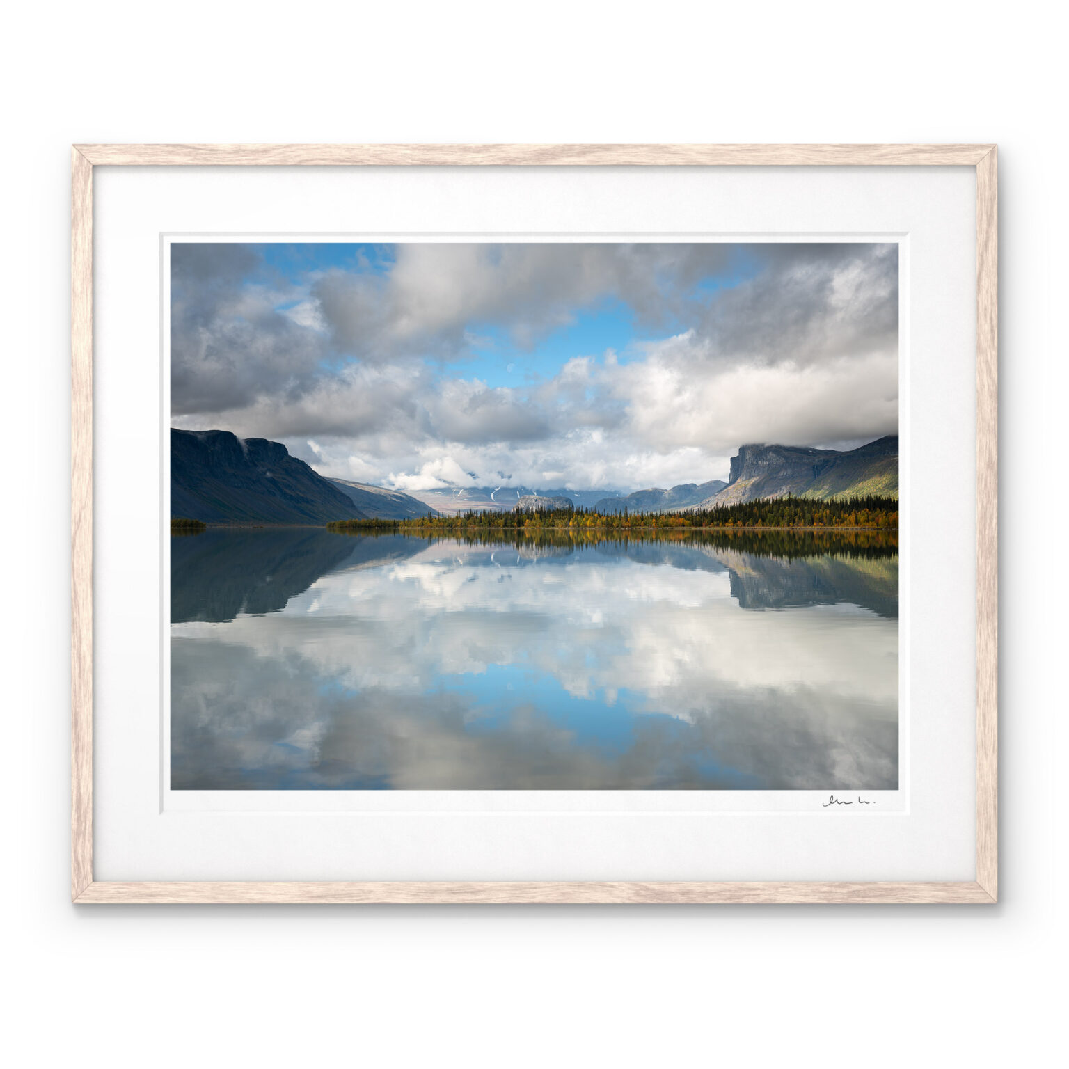 Gate to the Wilderness Sarek National Park Art Print by Magnus Lindbom